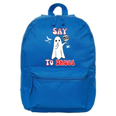 Say Boo To Drugs National Red Ribbon Week Awareness Cool Gift 16 in Basic Backpack