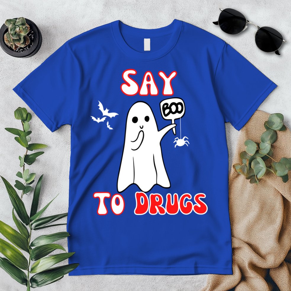 Say Boo To Drugs National Red Ribbon Week Awareness Cool Gift Premium T-Shirt