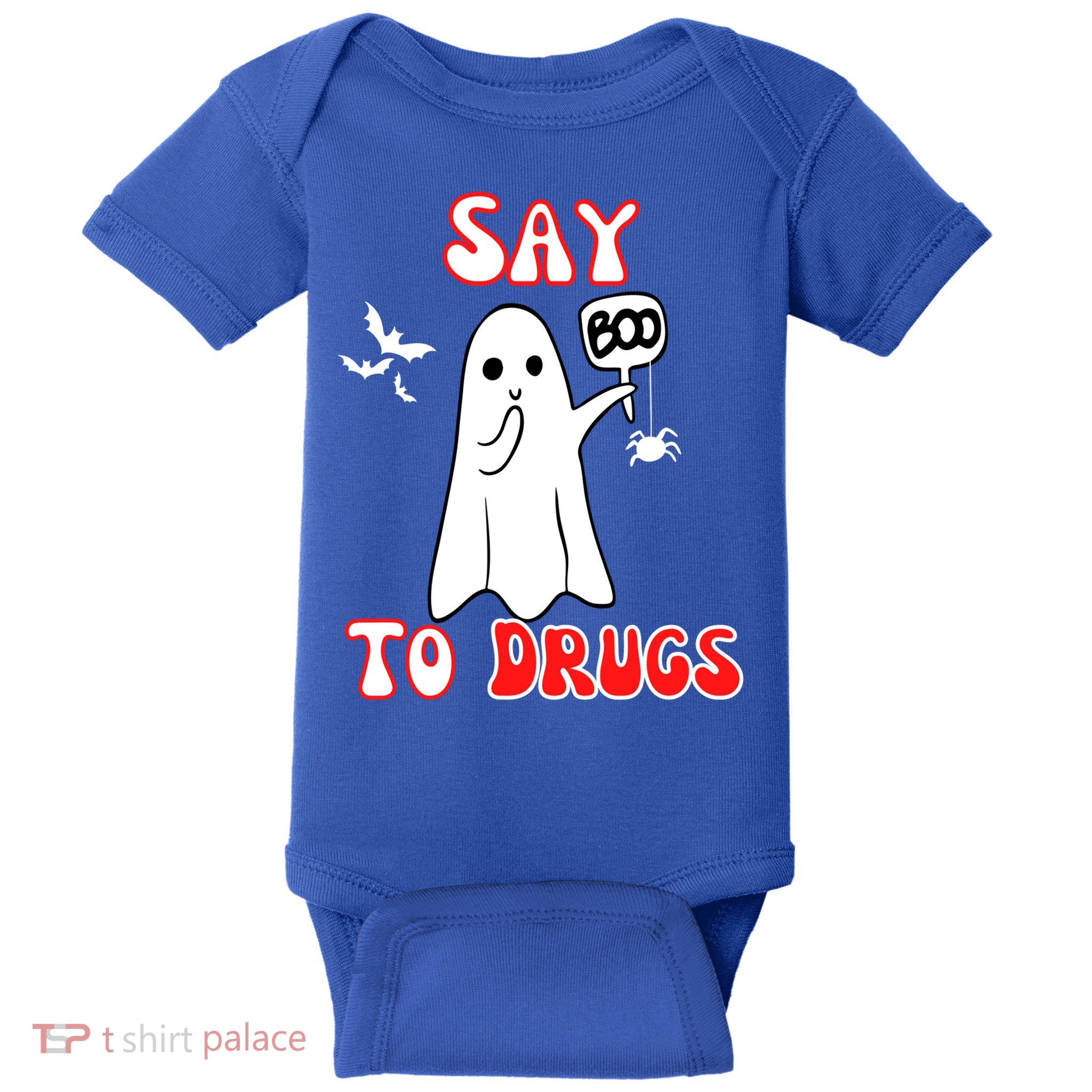 Say Boo To Drugs National Red Ribbon Week Awareness Cool Gift Baby Bodysuit