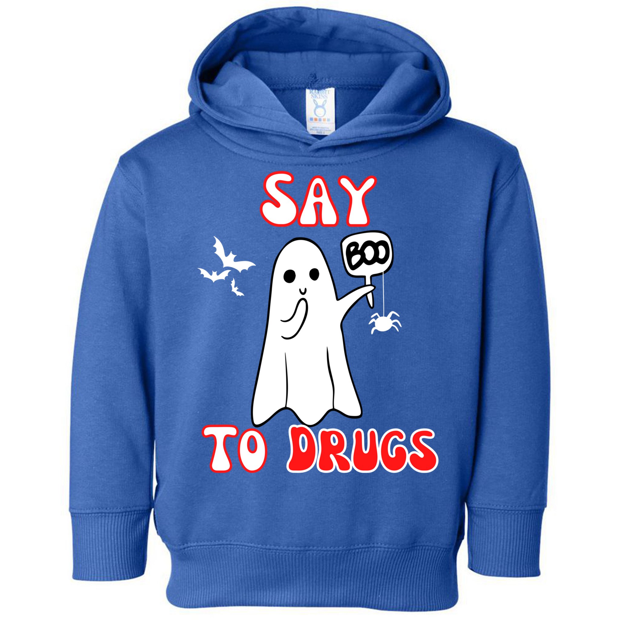 Say Boo To Drugs National Red Ribbon Week Awareness Cool Gift Toddler Hoodie