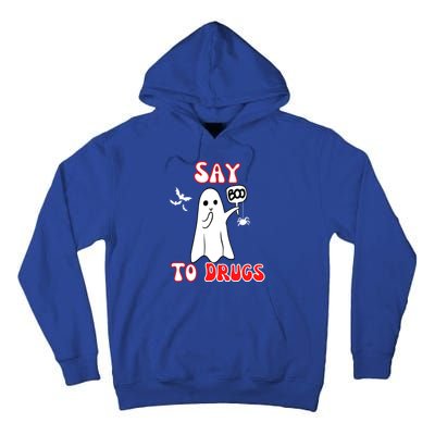 Say Boo To Drugs National Red Ribbon Week Awareness Cool Gift Tall Hoodie