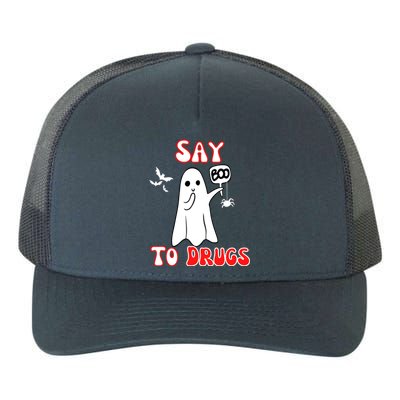 Say Boo To Drugs National Red Ribbon Week Awareness Cool Gift Yupoong Adult 5-Panel Trucker Hat