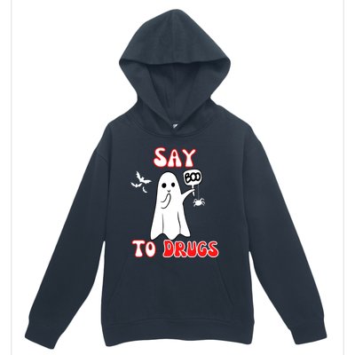 Say Boo To Drugs National Red Ribbon Week Awareness Cool Gift Urban Pullover Hoodie