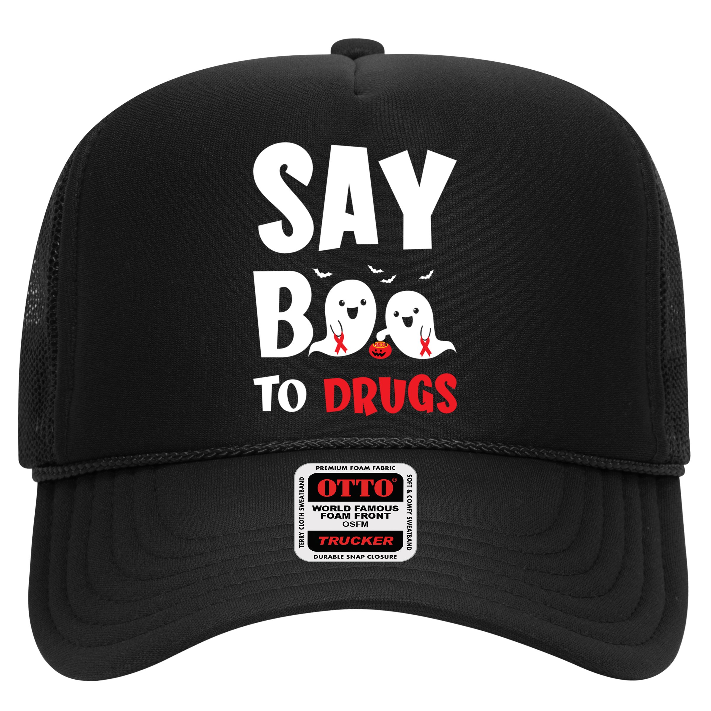 Say Boo To Drugs Red Ribbon Week Awareness Cool Gift Hat