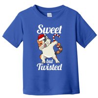 Sweet But Twisted Funny Candy Cane Christmas Gift Toddler T-Shirt