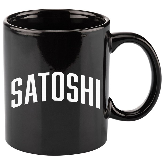 Satoshi Bitcoin University 11oz C Handle Ceramic Mug