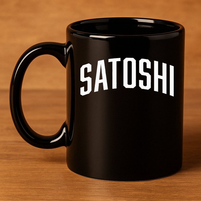 Satoshi Bitcoin University 11oz C Handle Ceramic Mug