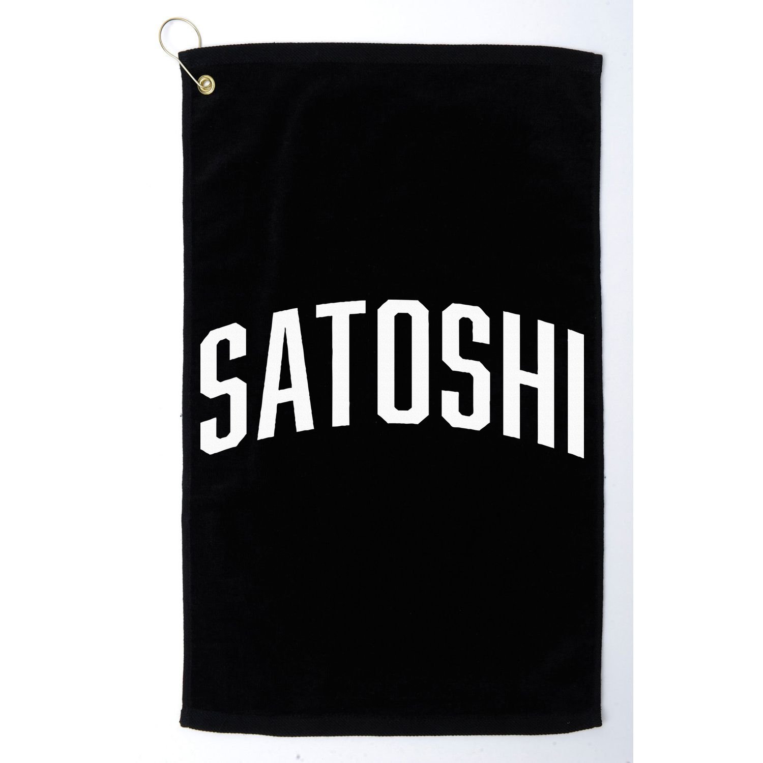Satoshi Bitcoin University Golf Towel