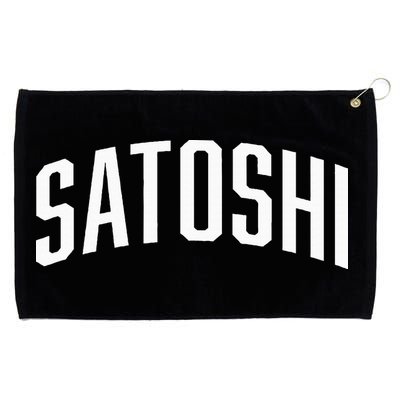Satoshi Bitcoin University Grommeted Golf Towel