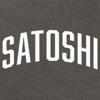 Satoshi Bitcoin University Cotton Canvas Backpack