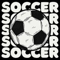 Soccer Ball USA American Flag Patriotic Football Cooling Performance Crew T-Shirt