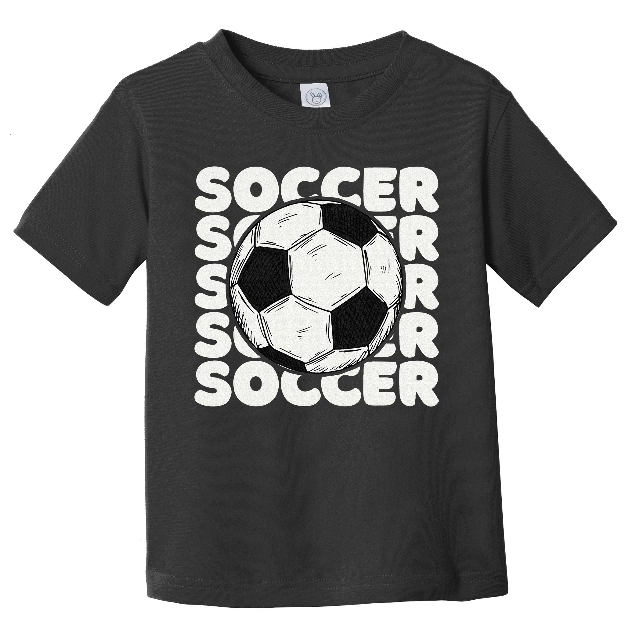 Soccer Ball USA American Flag Patriotic Football Toddler T-Shirt