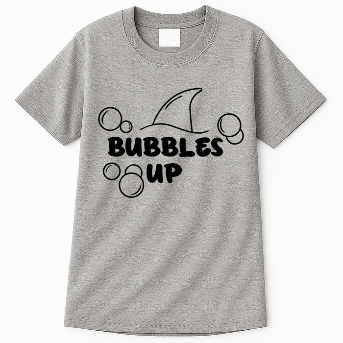 Shark Bubbles Up Tall T-Shirt