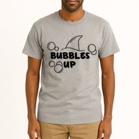 Shark Bubbles Up Tall T-Shirt