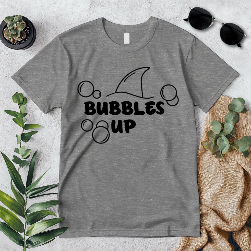 Shark Bubbles Up Premium T-Shirt
