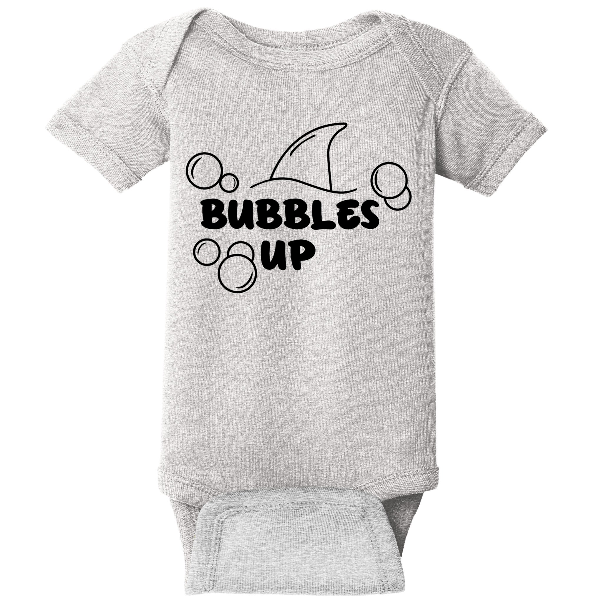 Shark Bubbles Up Baby Bodysuit