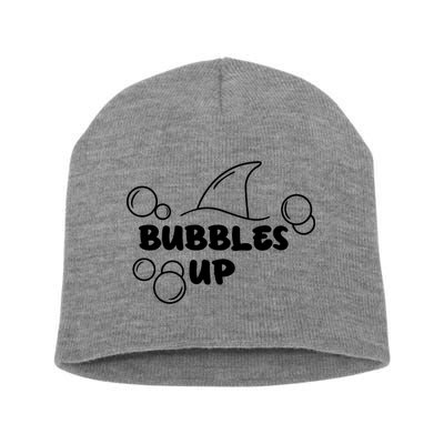 Shark Bubbles Up Short Acrylic Beanie