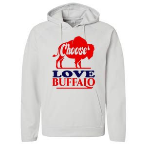 Strong Buffalo USA Pray For Buffalo Performance Fleece Hoodie