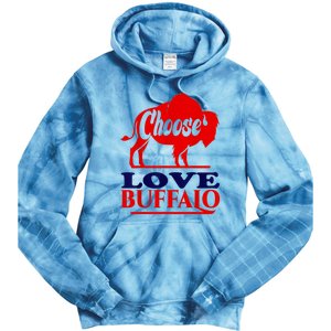 Strong Buffalo USA Pray For Buffalo Tie Dye Hoodie