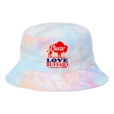 Strong Buffalo USA Pray For Buffalo Tie Dye Newport Bucket Hat