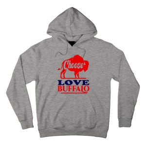 Strong Buffalo USA Pray For Buffalo Tall Hoodie