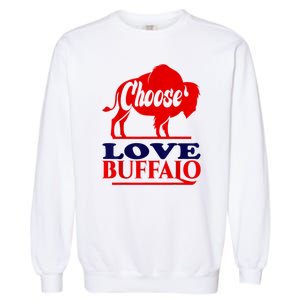 Strong Buffalo USA Pray For Buffalo Garment-Dyed Sweatshirt