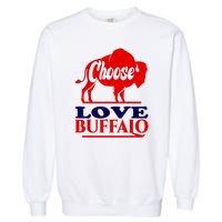 Strong Buffalo USA Pray For Buffalo Garment-Dyed Sweatshirt