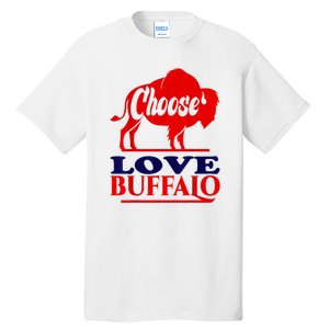 Strong Buffalo USA Pray For Buffalo Tall T-Shirt