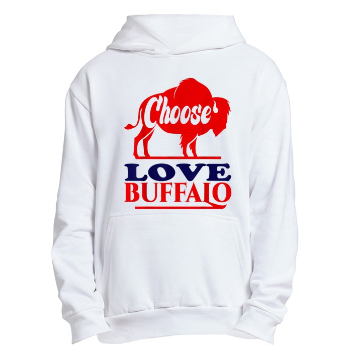 Strong Buffalo USA Pray For Buffalo Urban Pullover Hoodie