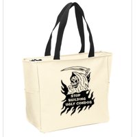 Stop building ugly condos Zip Tote Bag