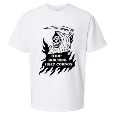 Stop building ugly condos Sueded Cloud Jersey T-Shirt