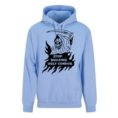 Stop building ugly condos Unisex Surf Hoodie