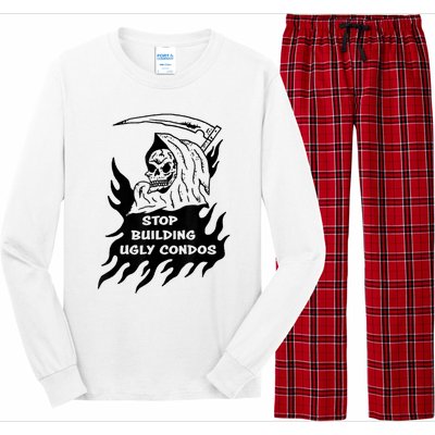 Stop building ugly condos Long Sleeve Pajama Set