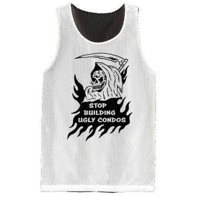 Stop building ugly condos Mesh Reversible Basketball Jersey Tank