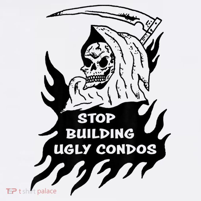 Stop building ugly condos Magnet