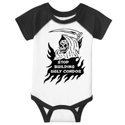 Stop building ugly condos Infant Baby Jersey Bodysuit