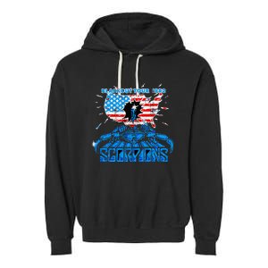 Scorpions Blackout Usa 1982 Garment-Dyed Fleece Hoodie