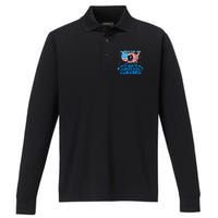 Scorpions Blackout Usa 1982 Performance Long Sleeve Polo