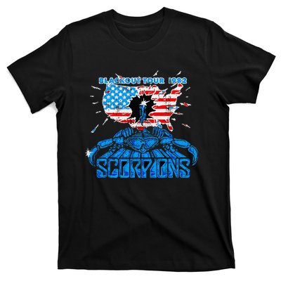 Scorpions Blackout Usa 1982 T-Shirt