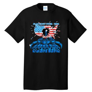 Scorpions Blackout Usa 1982 Tall T-Shirt