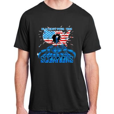 Scorpions Blackout Usa 1982 Adult ChromaSoft Performance T-Shirt