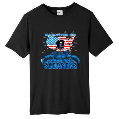 Scorpions Blackout Usa 1982 Tall Fusion ChromaSoft Performance T-Shirt