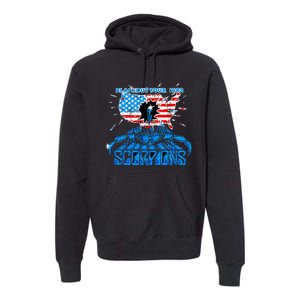 Scorpions Blackout Usa 1982 Premium Hoodie