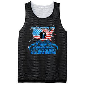 Scorpions Blackout Usa 1982 Mesh Reversible Basketball Jersey Tank