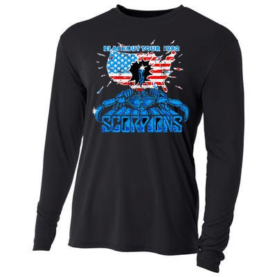 Scorpions Blackout Usa 1982 Cooling Performance Long Sleeve Crew