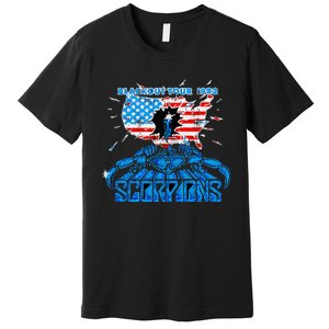 Scorpions Blackout Usa 1982 Premium T-Shirt