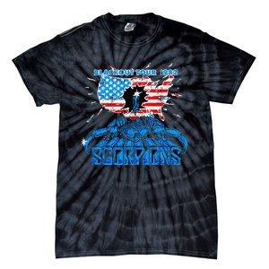 Scorpions Blackout Usa 1982 Tie-Dye T-Shirt