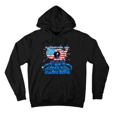 Scorpions Blackout Usa 1982 Tall Hoodie