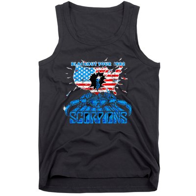 Scorpions Blackout Usa 1982 Tank Top