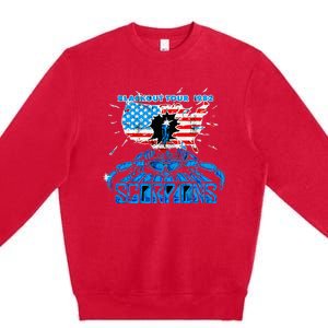 Scorpions Blackout Usa 1982 Premium Crewneck Sweatshirt